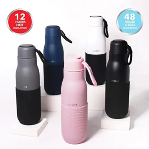 Smatt Double Insulation Tumbler 500ML - Termos Stainless Botol Minum 500ML Custom Engrave